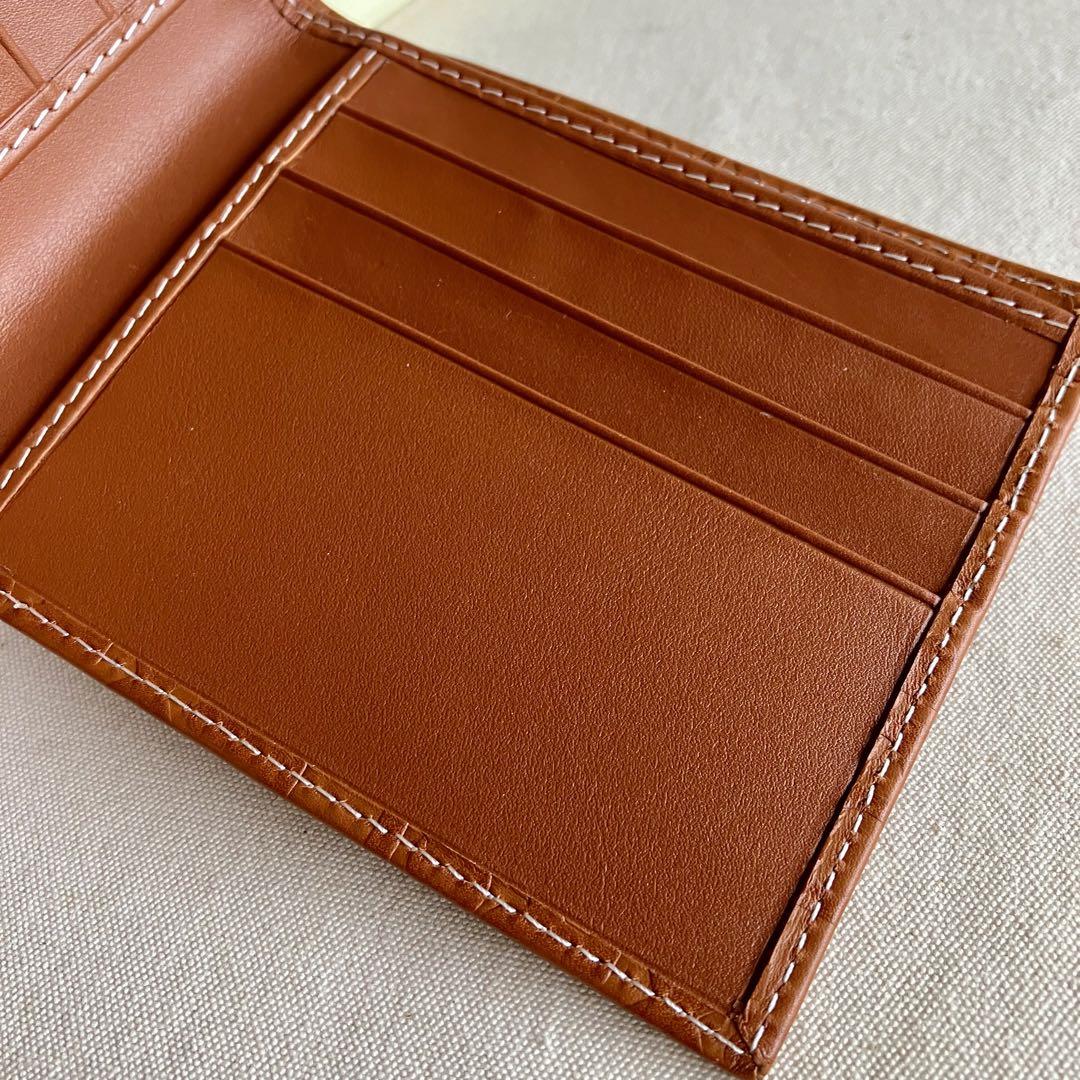 話題の人気 非売品 ロレックス 財布 本革 レザー 茶色 エンボス加工 ROLEX 小物