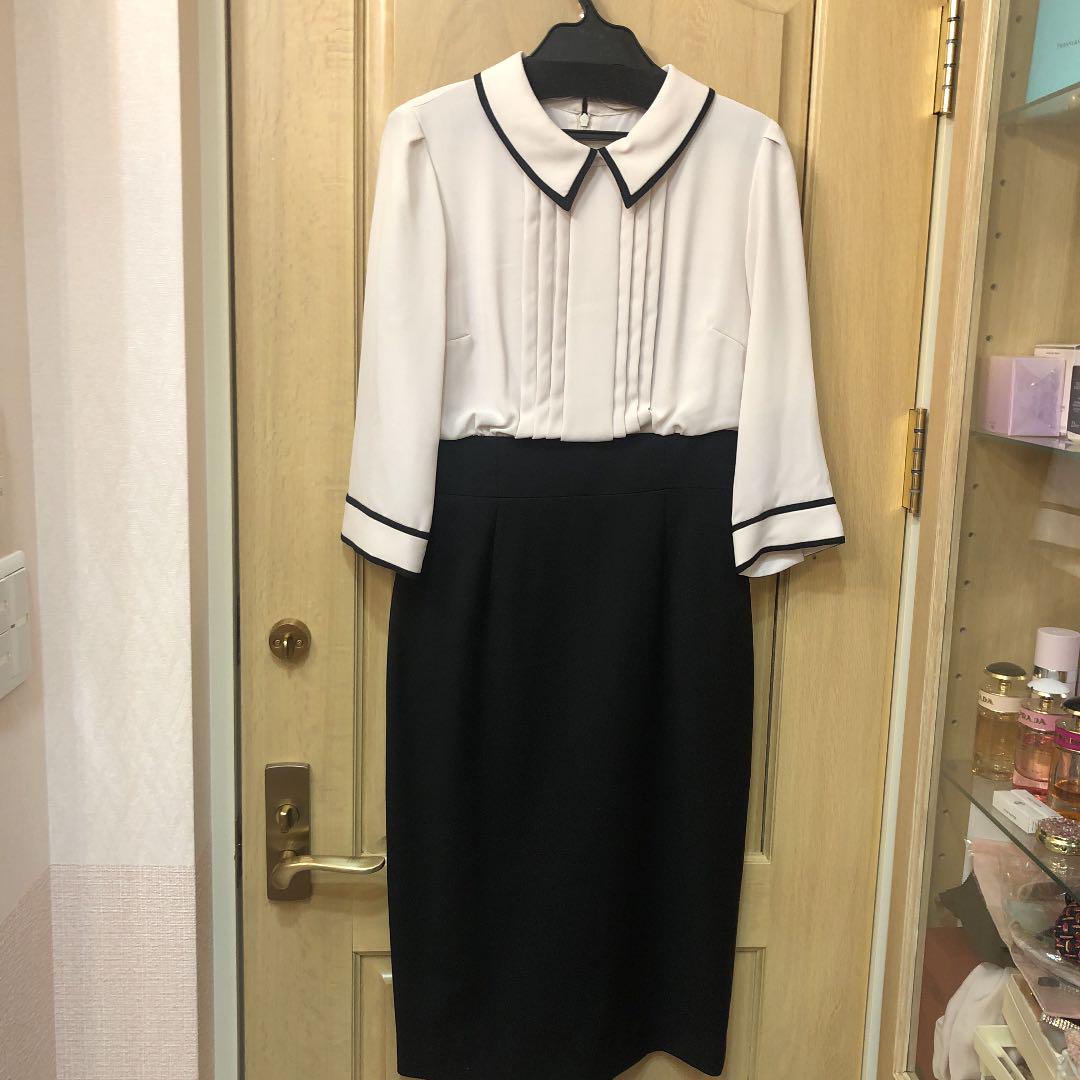お値下げ♡タグ付き♡2wayバイカラードッキングワンピース♡