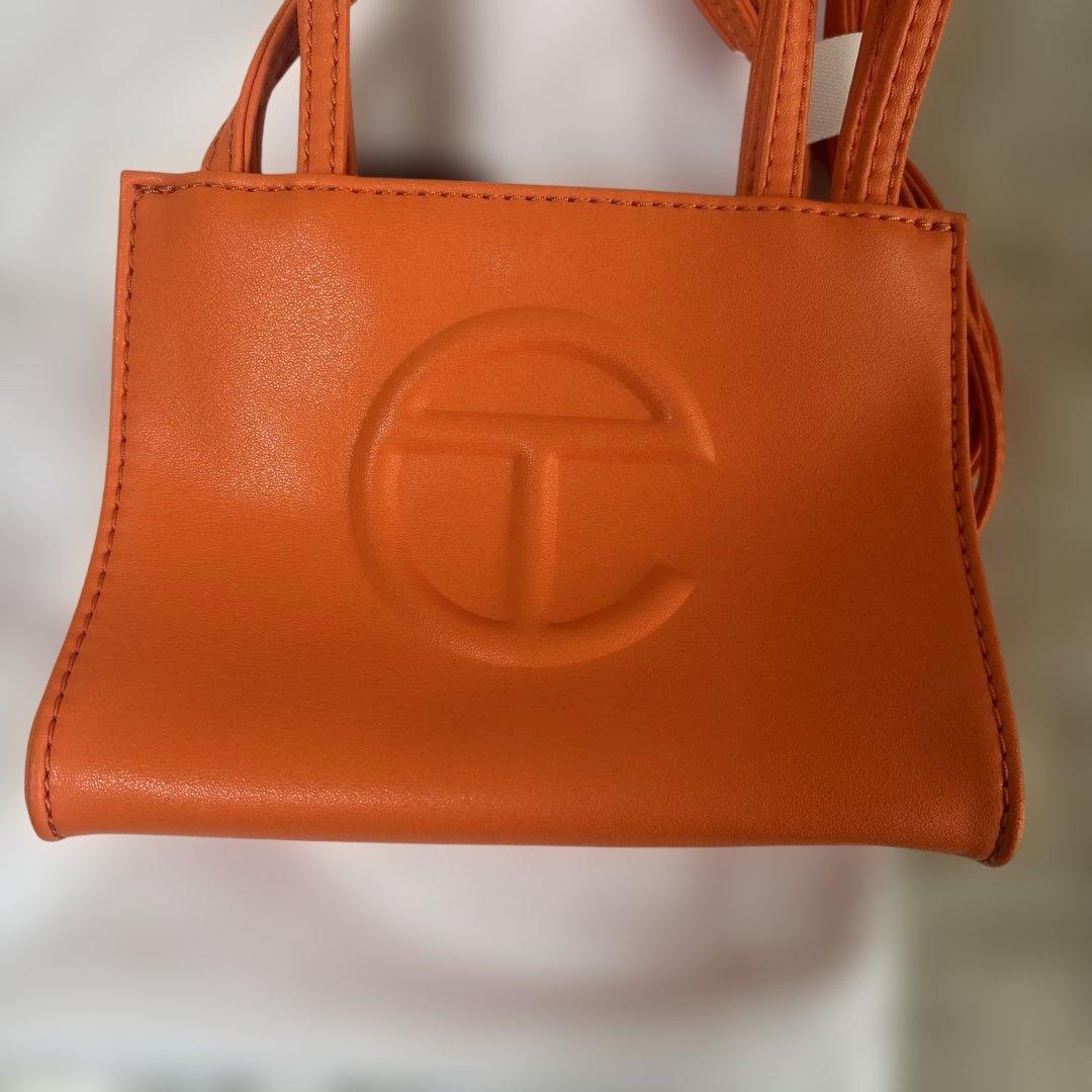 Telfar Shopping Bag small ショルダーバッグ オレンジ