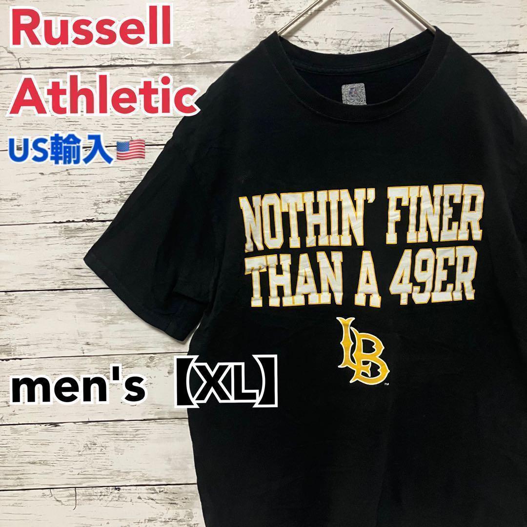 ●T111【US輸入】ラッセルアスレティック Tシャツ men\'s【XL相当】