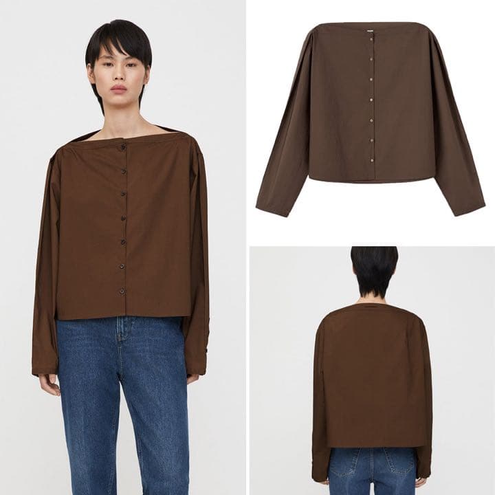 当季大流行 ⭐️人気新作 新品 Toteme トーテム ブラウス シャツ