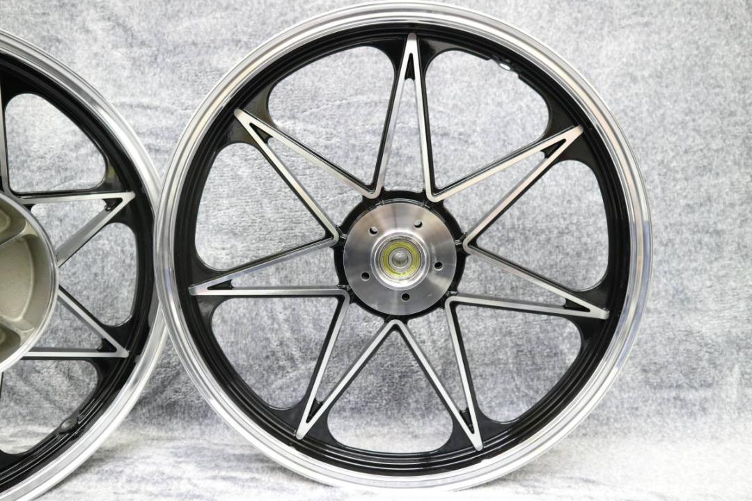 【利益還元祭】ＣＢ７５０Ｆ　キャスト　ホイール　ブラック　セブン　/黒 CB750F キャスト ホイール ブラック セブン /黒 - メルカリ