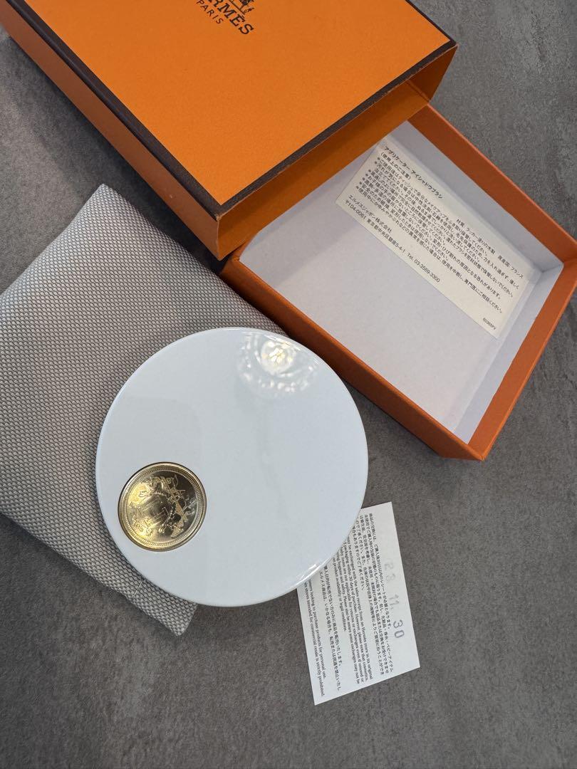 箱付HERMES アイシャドウ 〈オンブル ドゥ エルメス〉 クワテュール 04