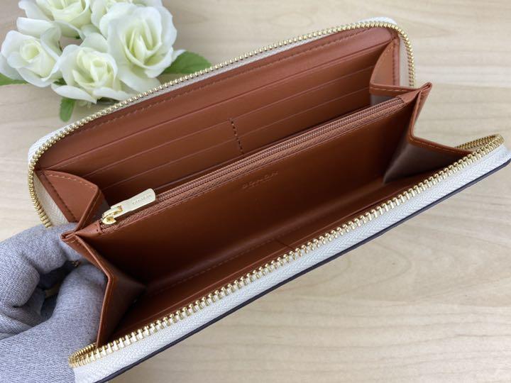 人気SALE人気 COACH 長財布 ホワイト ハートのチューリップ ywXGV-m90030780983 人気定番SALE