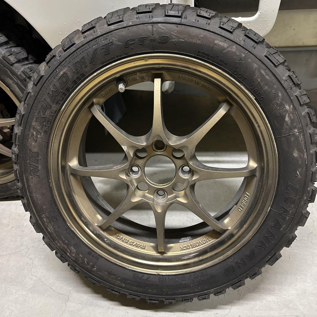 RAYS CE28 ゴールドホイール