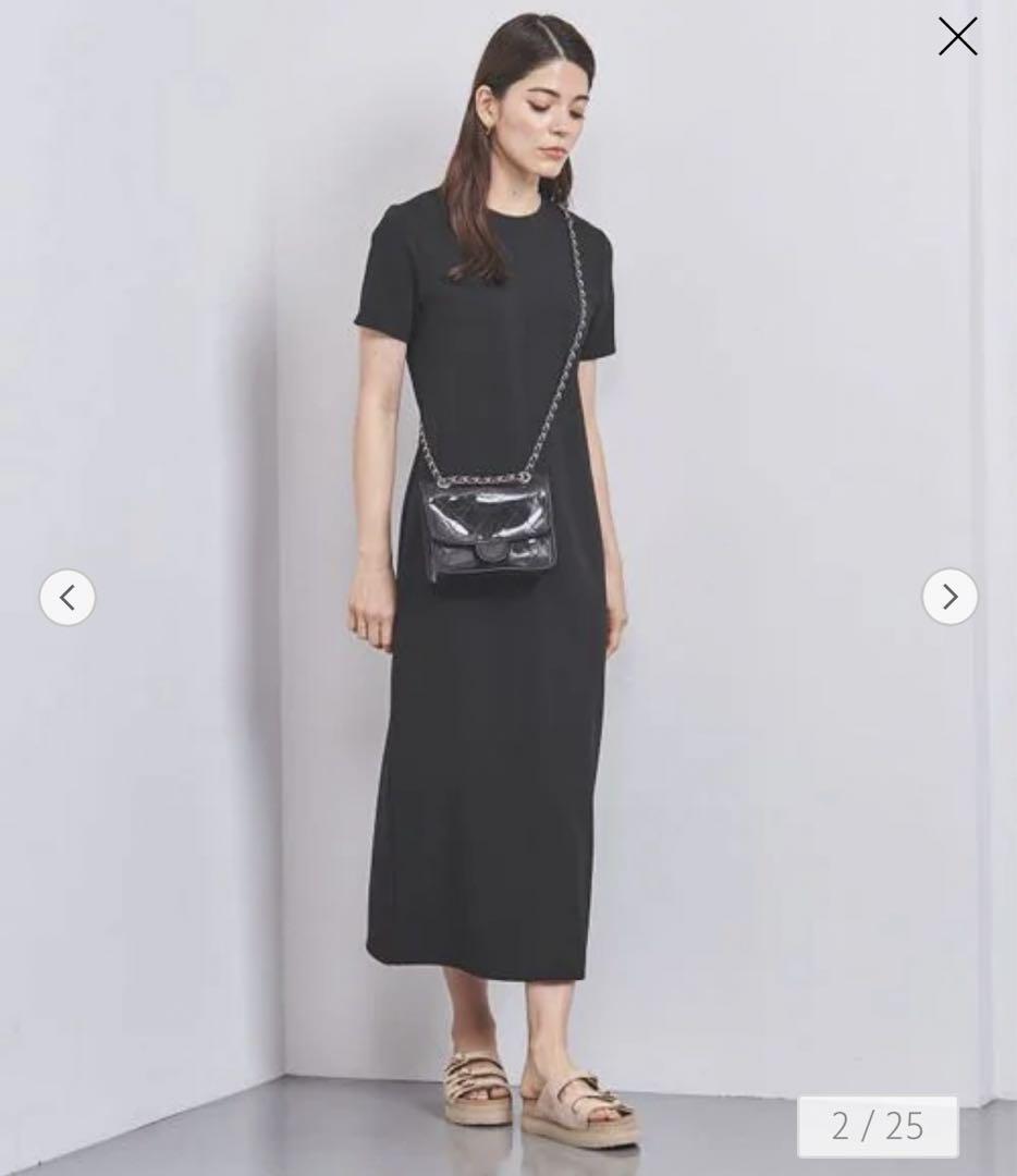 本日限定　UNITED ARROWS BLKロングワンピース