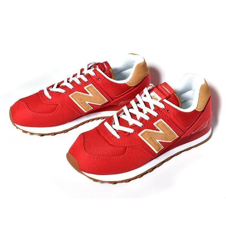 新品 ニューバランス ML574 26.5cm new balance 赤 靴