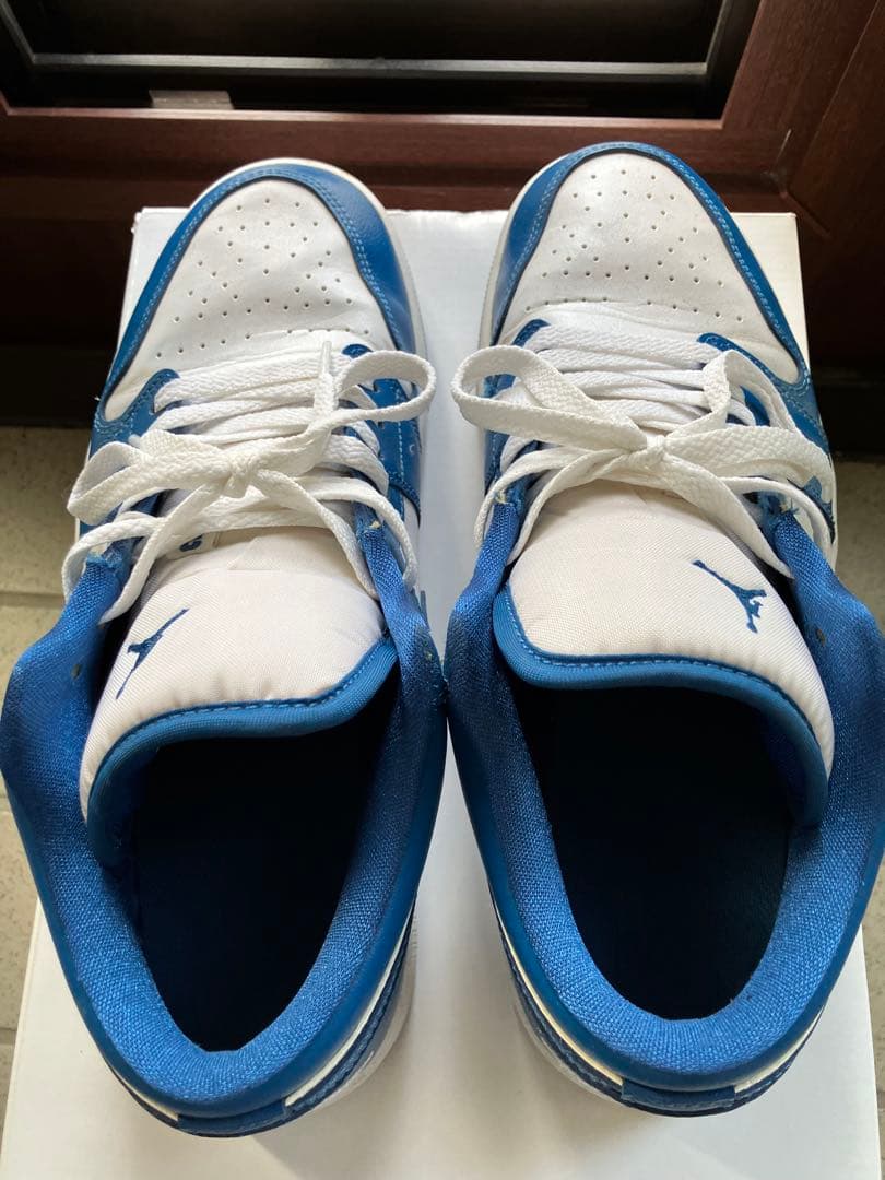 Nike Air Jordan 1 ホワイト/ブルー 箱付き