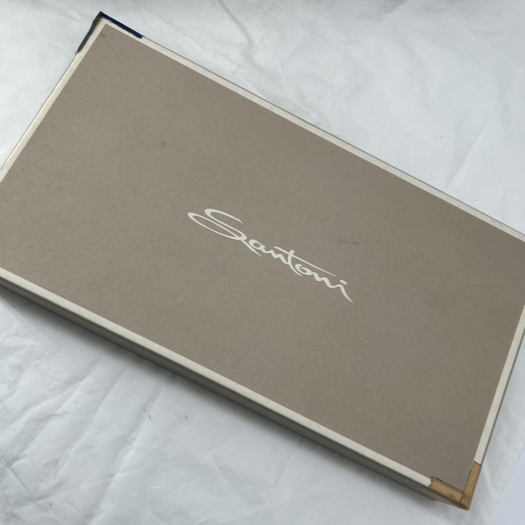 良品✨サントーニ ストレートチップ ドレスシューズ 革靴 6