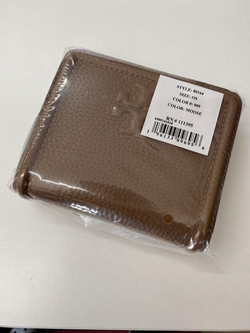 新品未開封！ TORY BURCH ☆ 二つ折り 財布　茶色