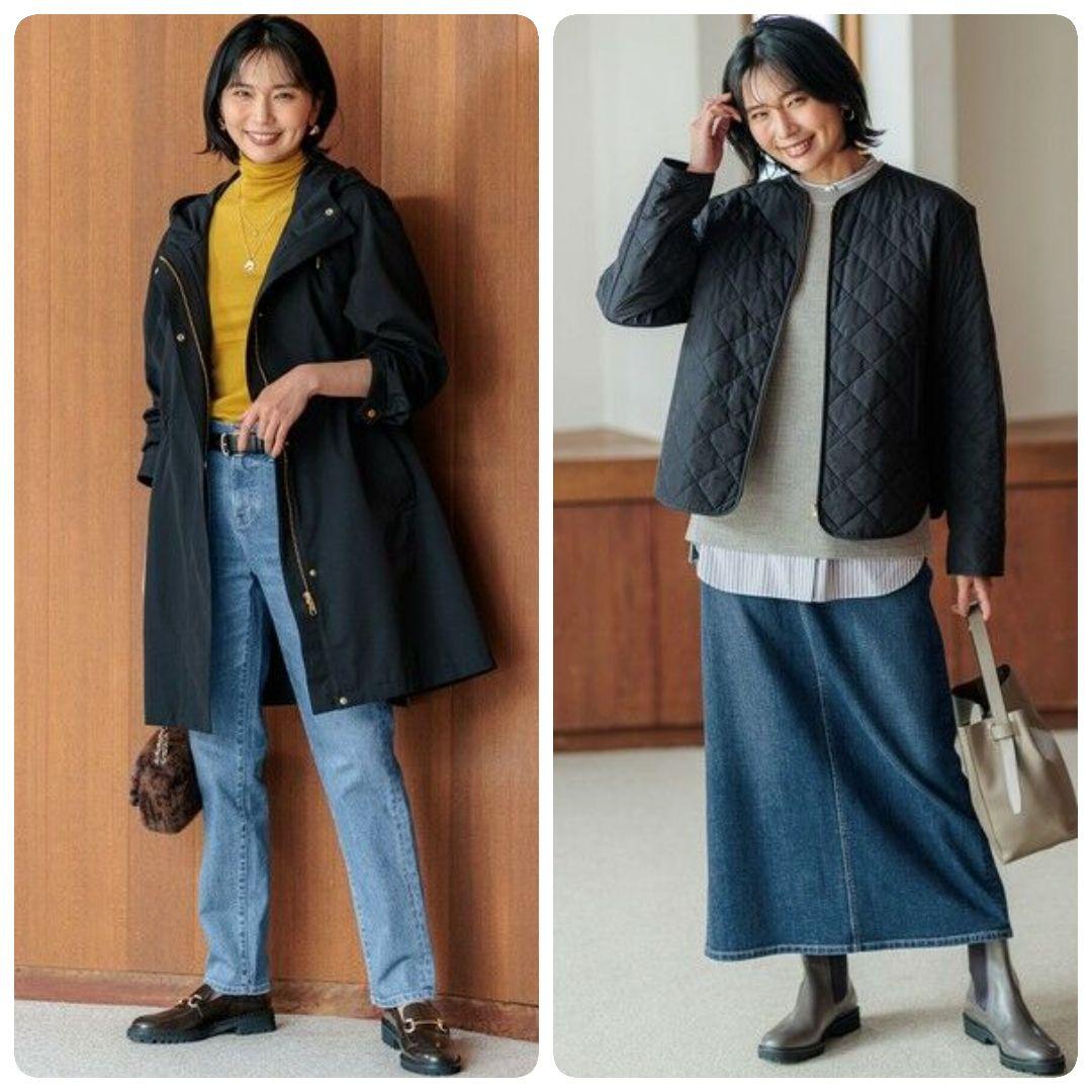 美品✨23区【撥水加工/洗える】ライナー付き マルチウェイアウター 24aw