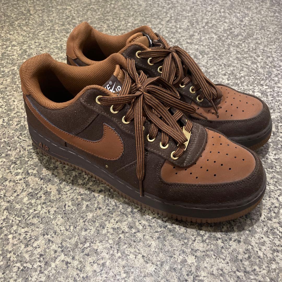 NIKE エアフォース1 brown
