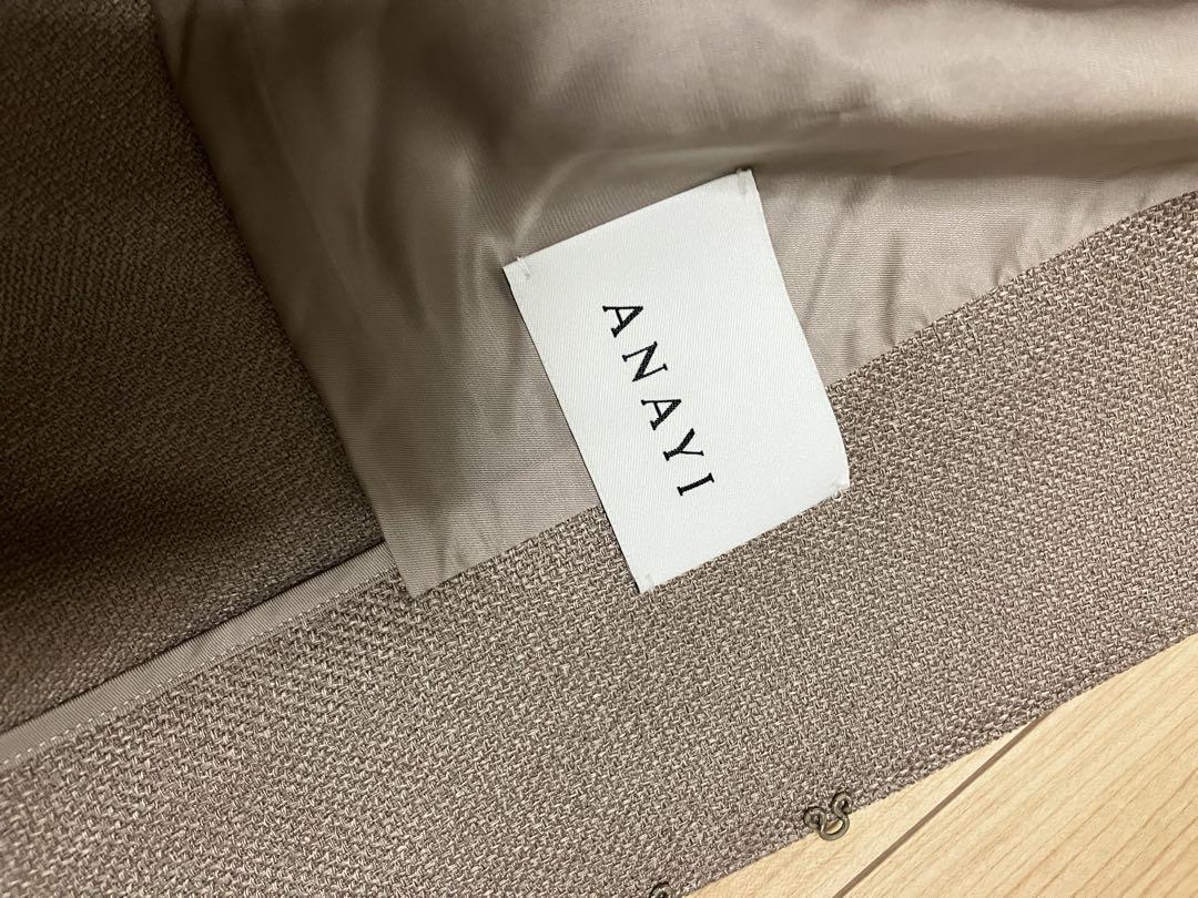 新品　ANAYI ノーカラー　ジャケット　アナイ　入学　入園 新品 ANAYI ノーカラー ジャケット アナイ 入学 入園