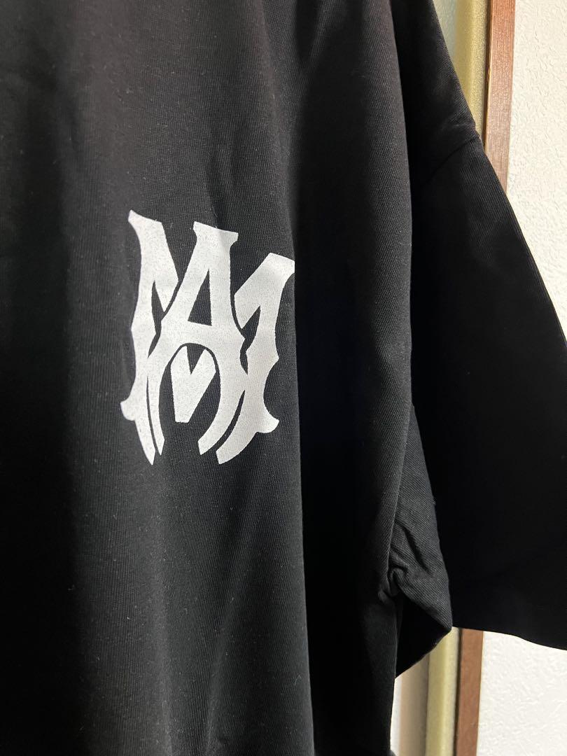 最速配送&ショッパー付き!!AMIRI 胸ロゴシャツ L - メルカリ