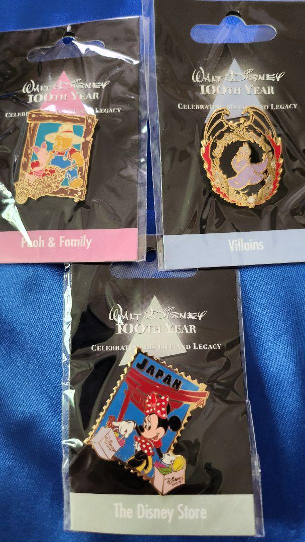 Disney 100th Year ピンバッジセット Disney 100 Pin Badge Set Novelty Zinc alloy 100th