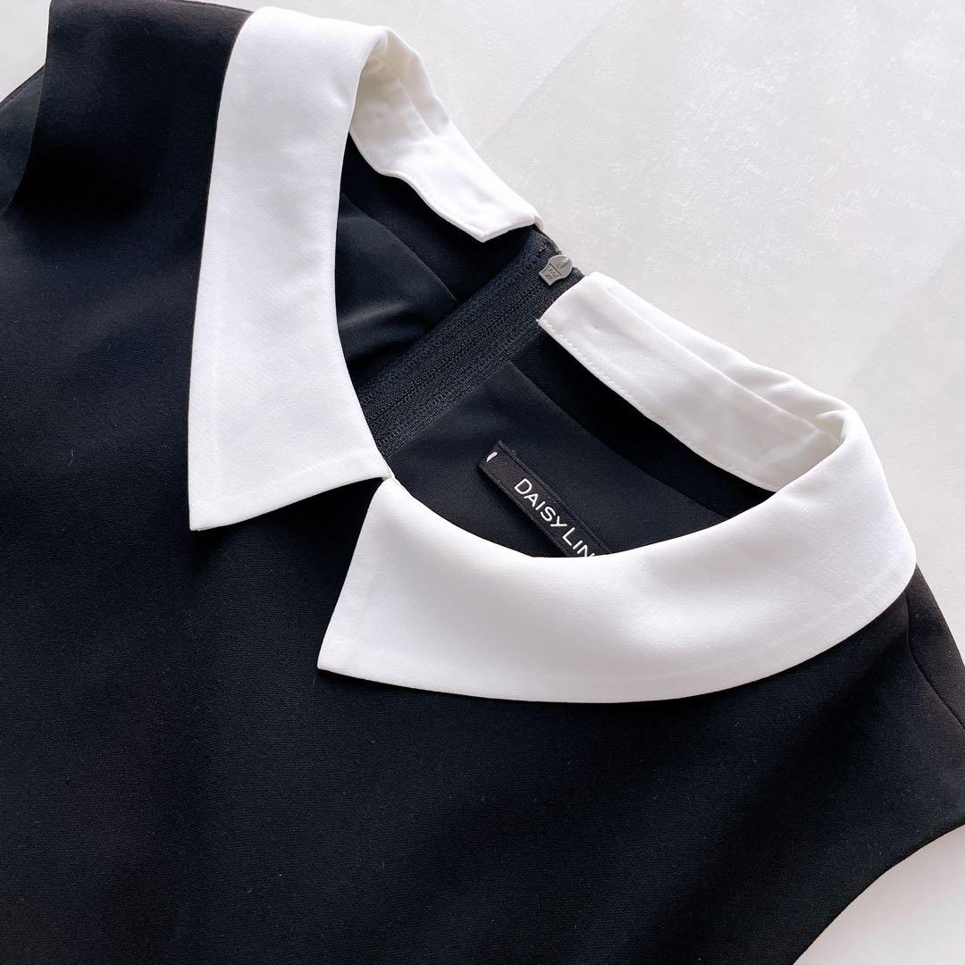 極美品✨フォクシー ELEGANT LADY ワンピース 白襟 着脱可 38 極美品✨フォクシー ELEGANT LADY ワンピース 白襟 着脱可 38