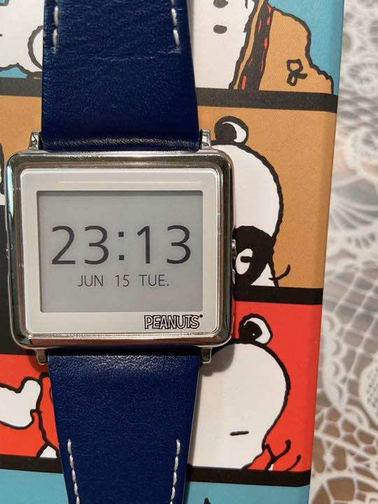 素晴らしい品質 EPSON SNOOPY スマートキャンバス - 腕時計(デジタル)