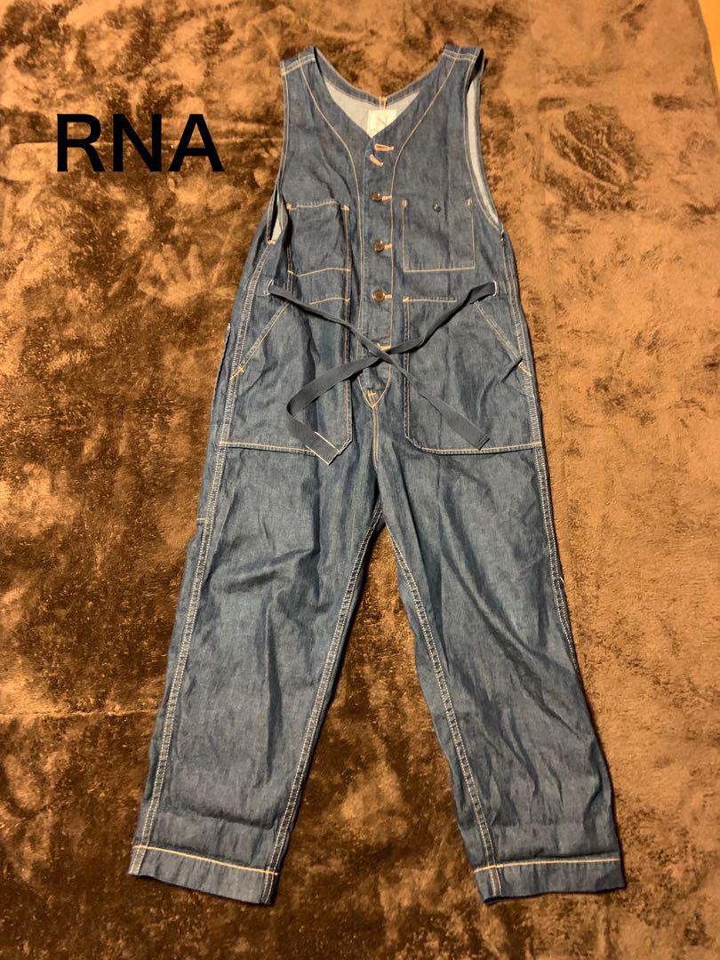 RNA オーバーオール インディゴ レディース コットン M