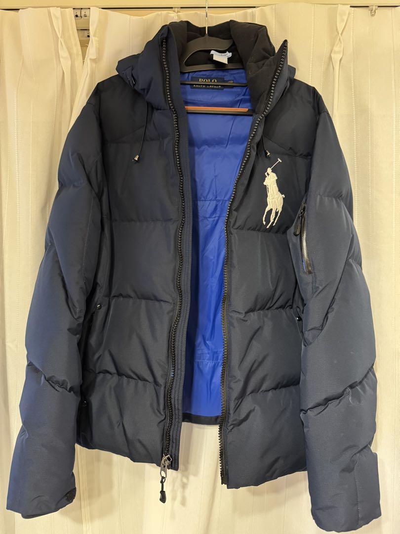 Polo Ralph Lauren One Point Down Jacket 紺 XL ポロ ラルフ