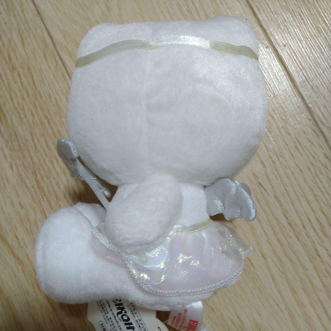 キティ】 終売品 レトロ ぬいぐるみマスコット ふわふわ 天使