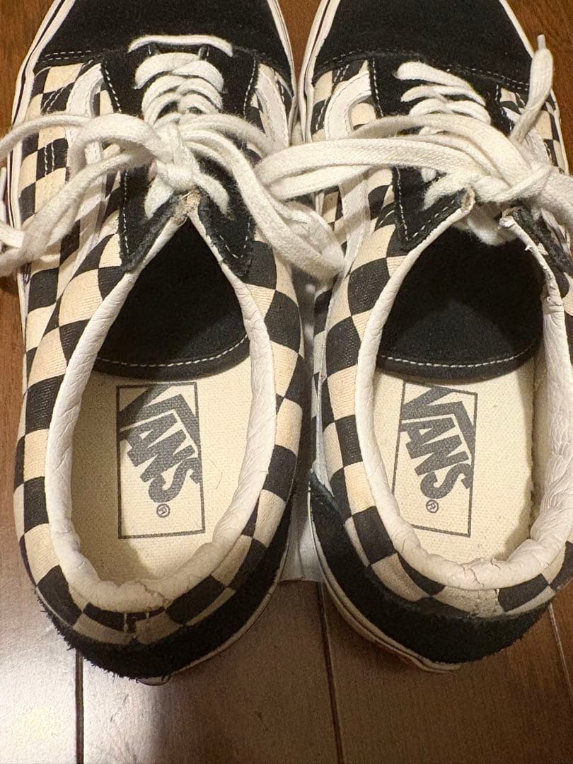90s-00s VANS チェッカー柄 スニーカー 90s-00s VANS チェッカー柄 スニーカー