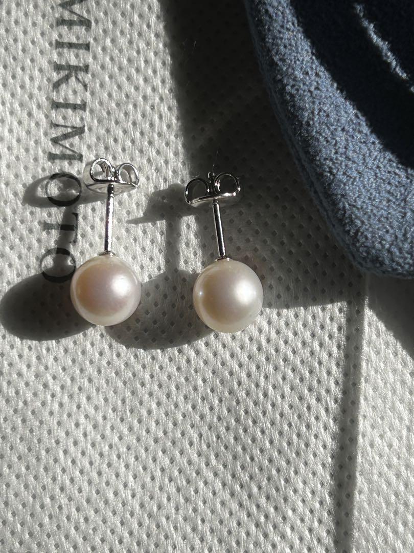 MIKIMOTO ピアス 8 mm