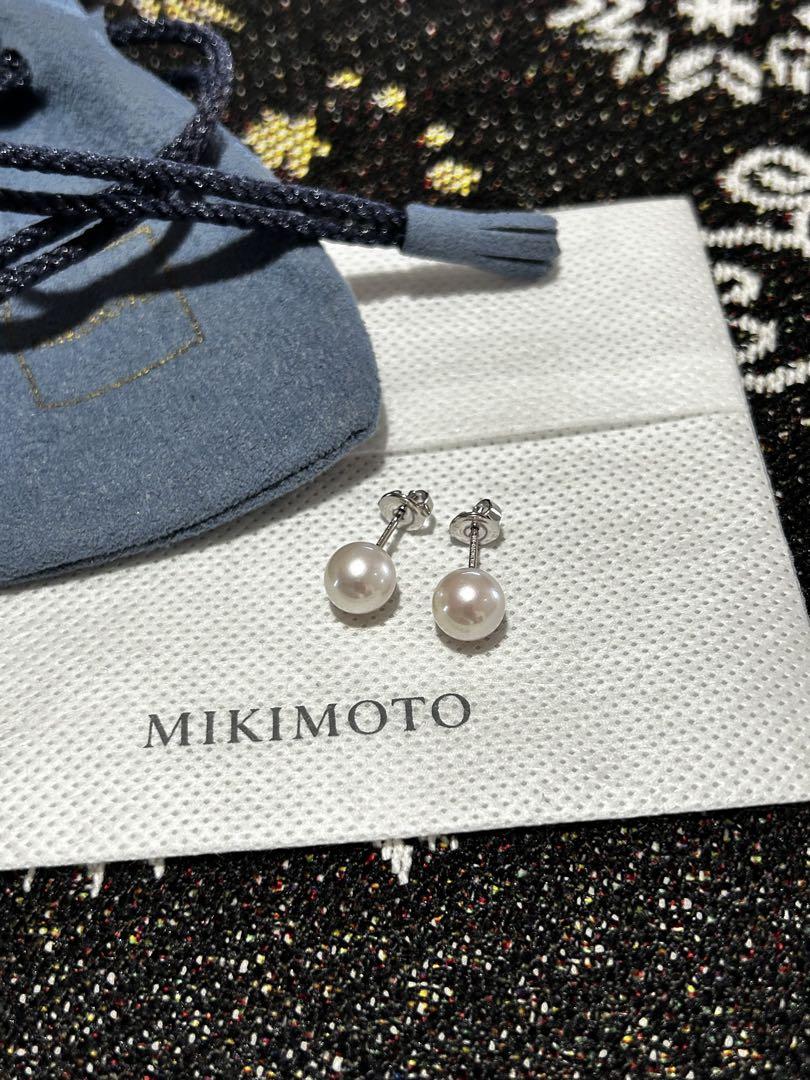 MIKIMOTO ピアス 8 mm