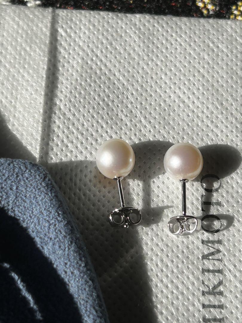 MIKIMOTO ピアス 8 mm