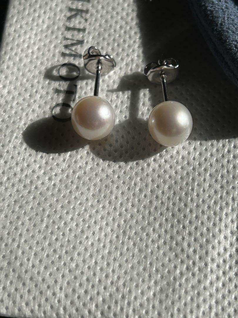 MIKIMOTO ピアス 8 mm