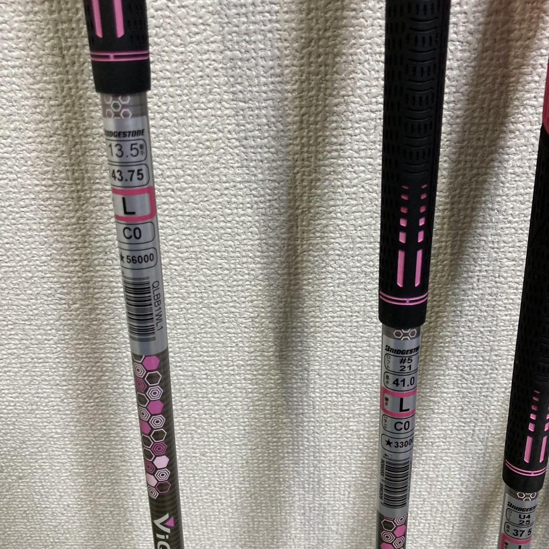 美品 豪華 レディース ブリヂストン ViQ ゴルフクラブ セット バッグ付