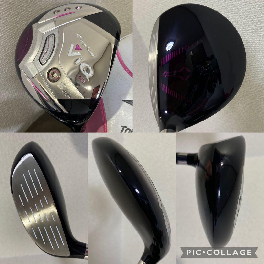 美品 豪華 レディース ブリヂストン ViQ ゴルフクラブ セット バッグ付