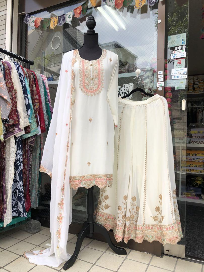 インドのクルティ3点セット