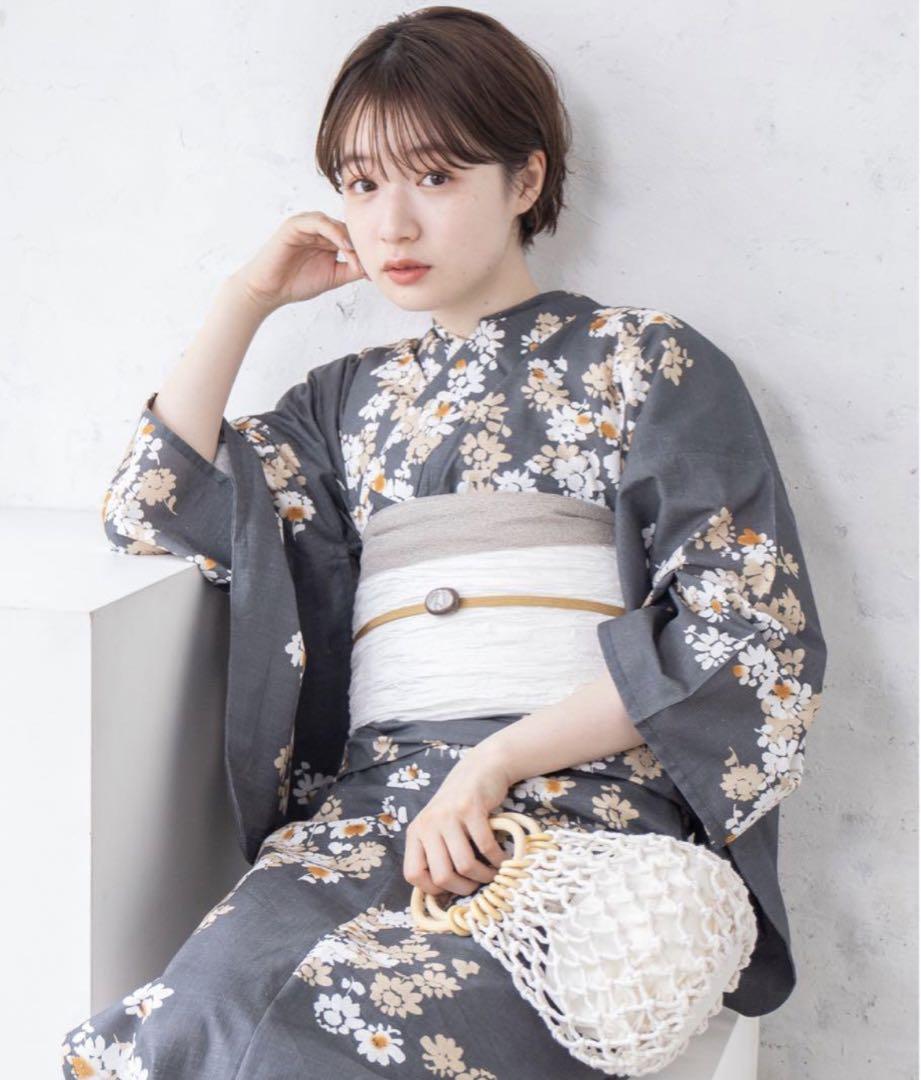 【美品】浴衣館グレース こだわり浴衣5点セット
