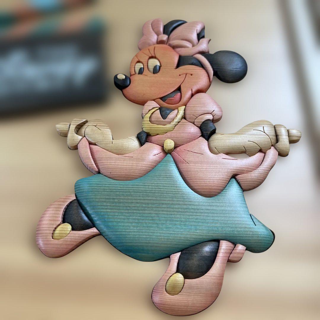 未使用品THE DISNEY STORE ウッドパズル！ディズニー　壁掛け