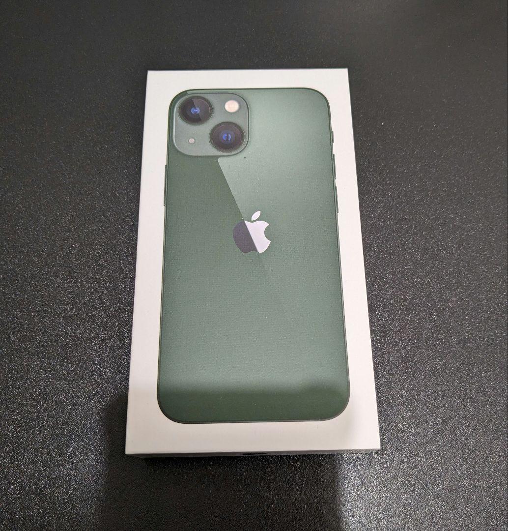 iPhone 13 mini グリーン 512 GB SIMフリー - スマートフォン本体 iPhone 13 mini グリーン 512 GB SIMフリー - スマートフォン本体