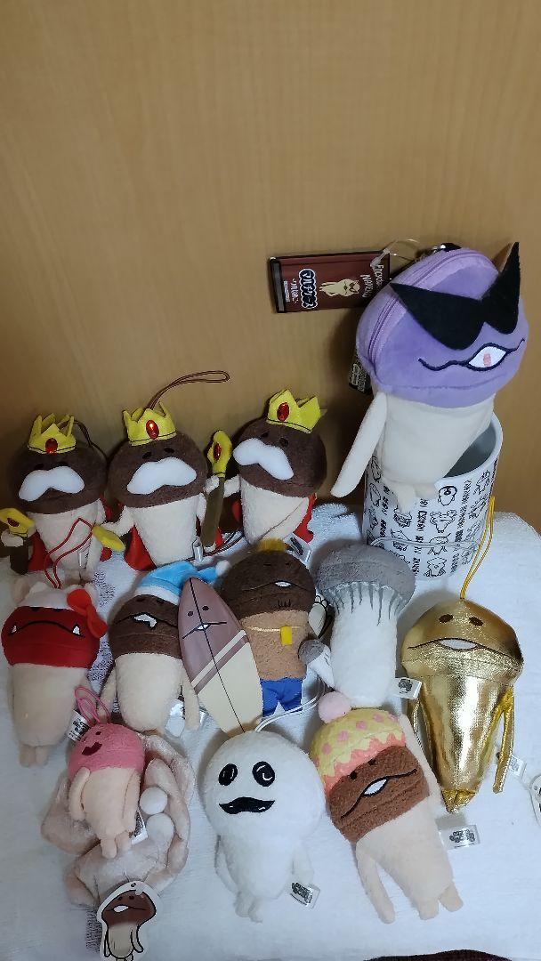 おさわり探偵なめこ栽培キット　マスコットまとめ売りと湯呑