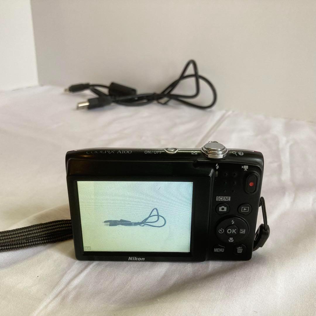 Nikon ニコン COOLPIX A100 レッド コンデジ デジタルカメラ
