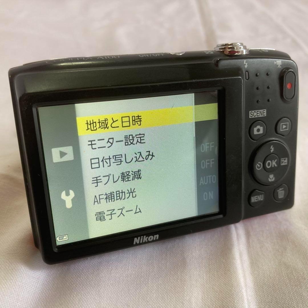 Nikon ニコン COOLPIX A100 レッド コンデジ デジタルカメラ