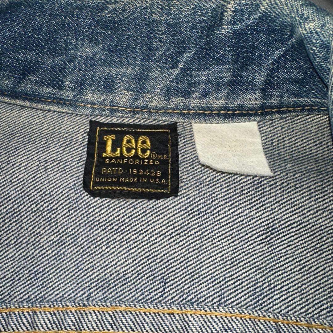 LEE 220 J デニムジャケット 70s 後期 70年代後期 USA製 LEE 220 J デニムジャケット 70s 後期 70年代後期 USA製