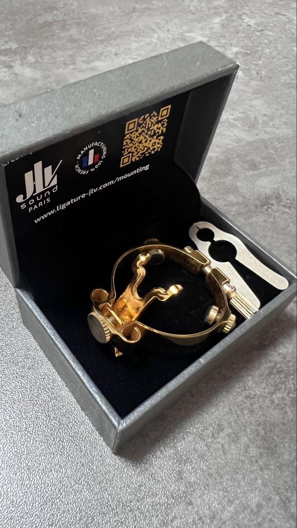 JLV Sound ゴールド サックスリガチャー