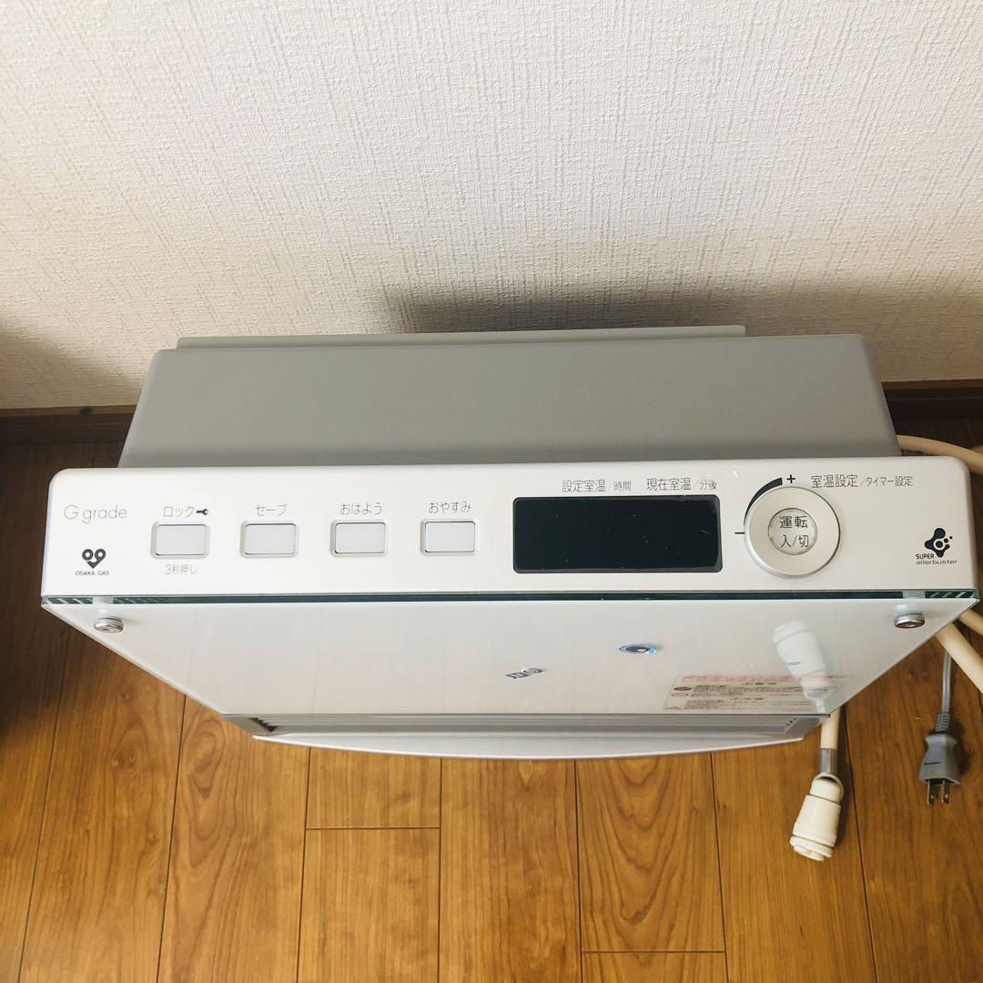 【美品】ガスファンヒーター GFH-2400D-WH 都市ガス用 大阪ガス ガスファンヒーター 都市ガス 大阪ガス GFH-2400D-WH used品