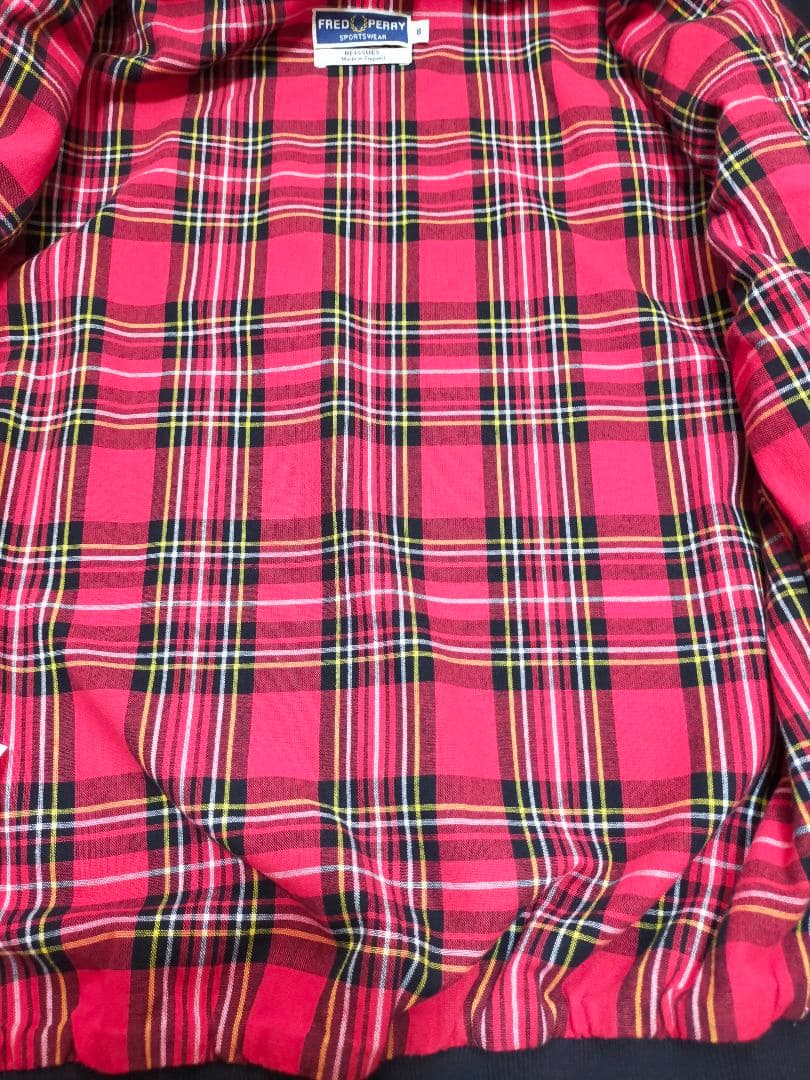 FRED PERRY フレッドペリー ハリントン ジャケット ブルゾン FRED PERRY フレッドペリー ハリントン ジャケット ブルゾン