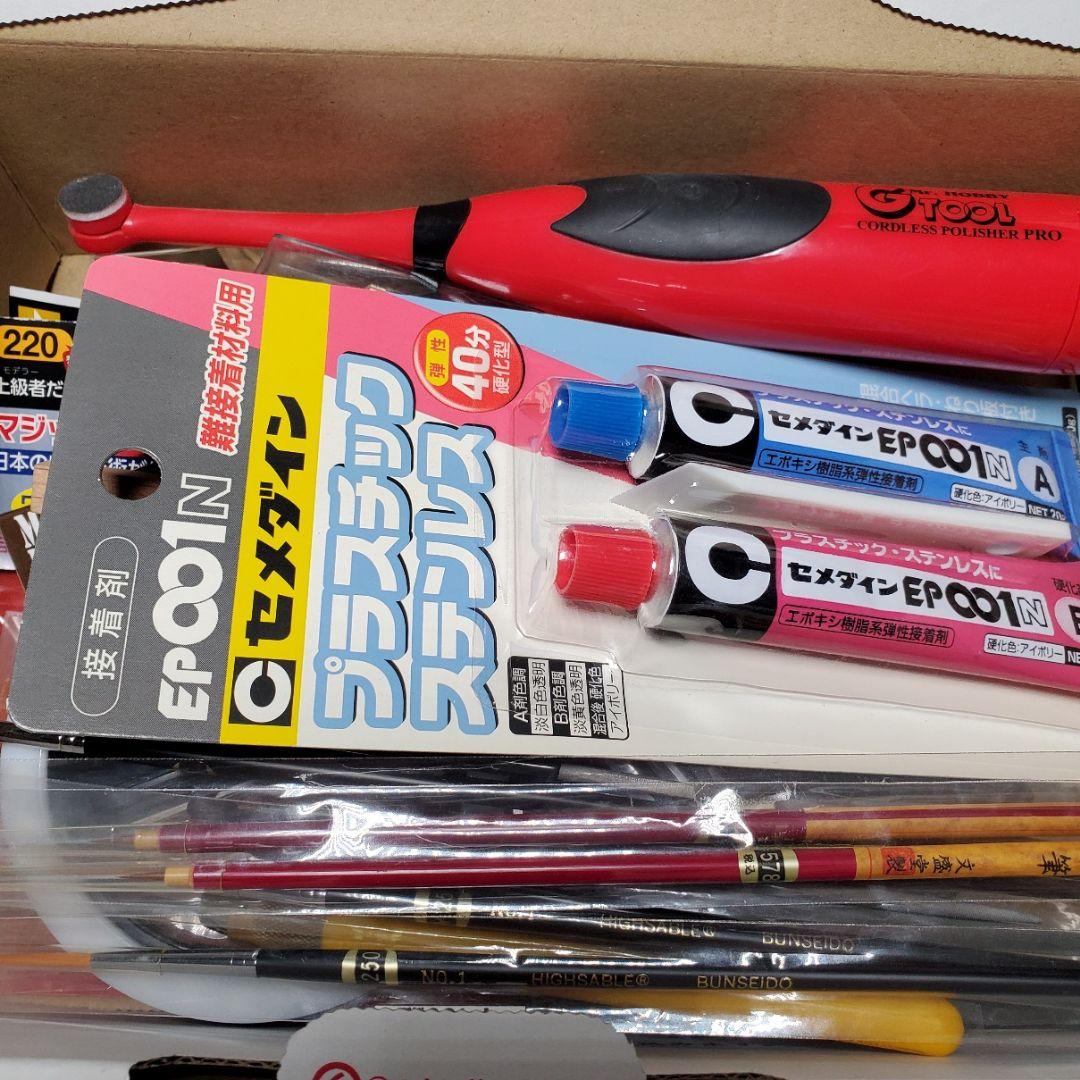模型製作用品　タミヤ　オルファ　クレオス　スジボリ堂　他　ジャンク 模型製作用品 まとめ売り タミヤ オルファ クレオス スジボリ堂