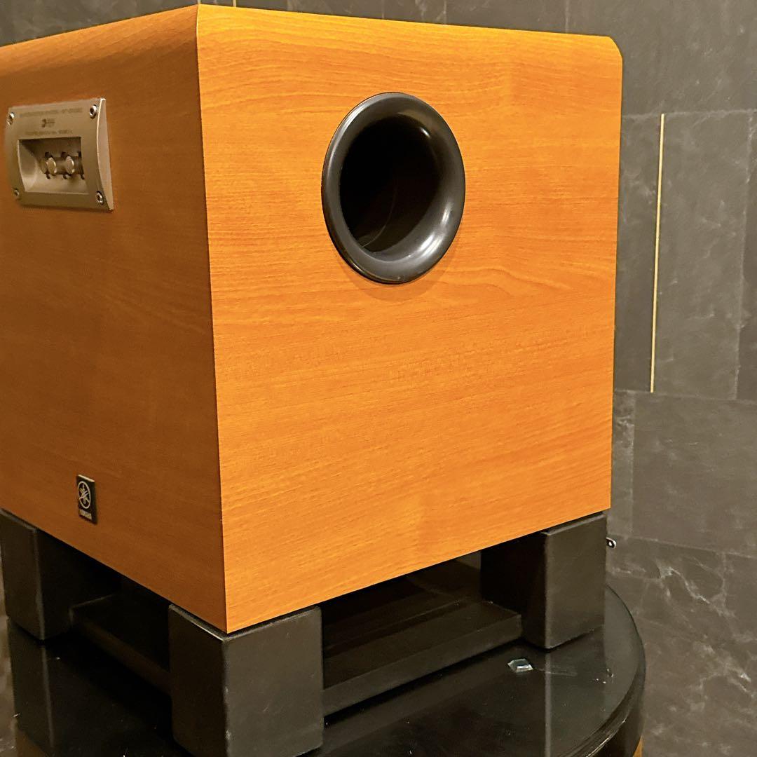 【美品】YAMAHA サブウーファー YST-SW320 ナチュラルウッド 【美品】YAMAHA サブウーファー YST-SW320 ナチュラルウッド