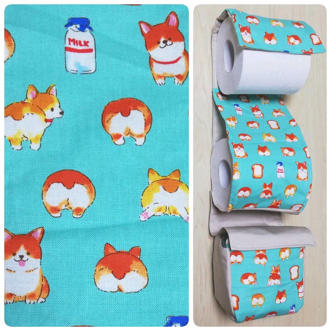 コーギー 犬 ワンちゃん ポケット付 トイレットペーパーホルダー カバー - メルカリ コーギー 犬 ワンちゃん ポケット付 トイレットペーパーホルダー カバー - メルカリ