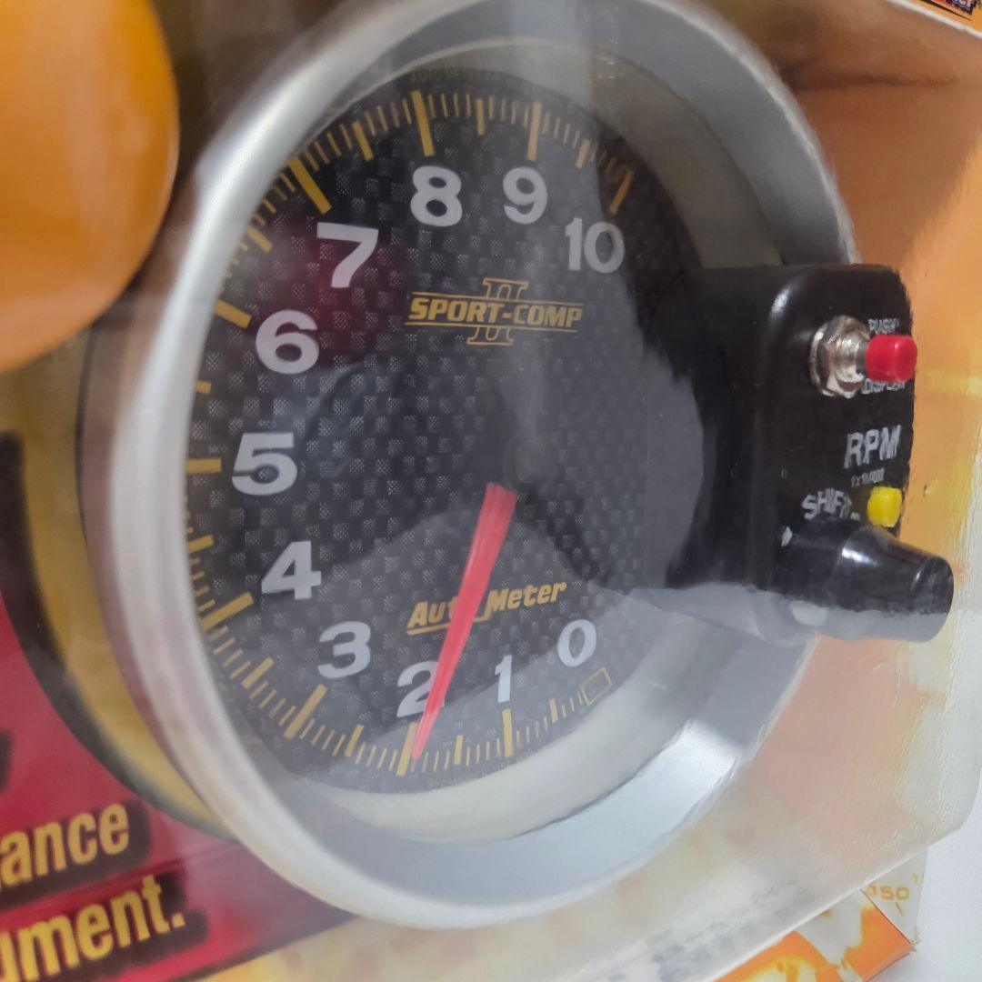 オートメーター Sport-Comp Ⅱタコメーター カーボン