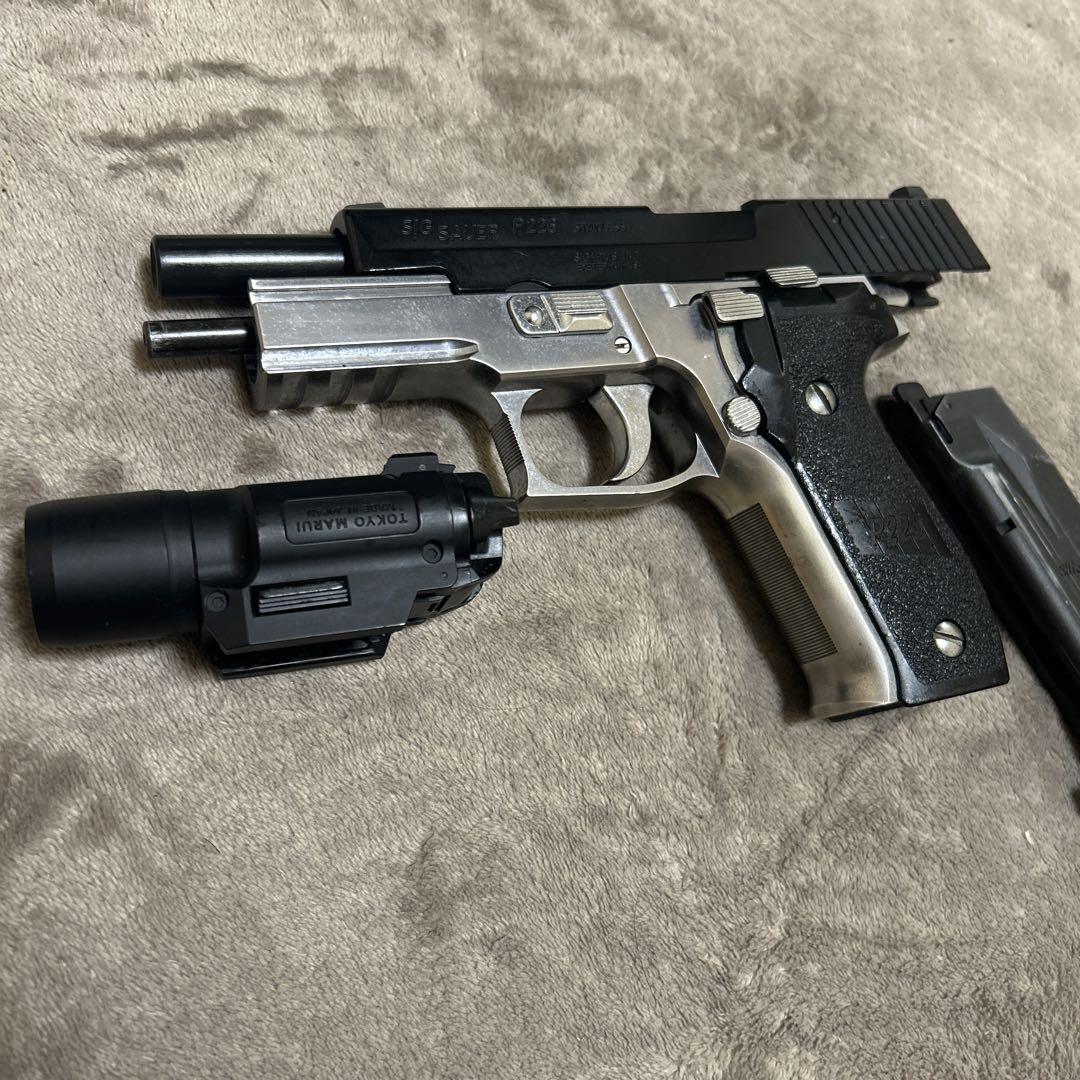 【即購入歓迎】東京マルイSIGSAUER P226 ステンレススチール ガスガン