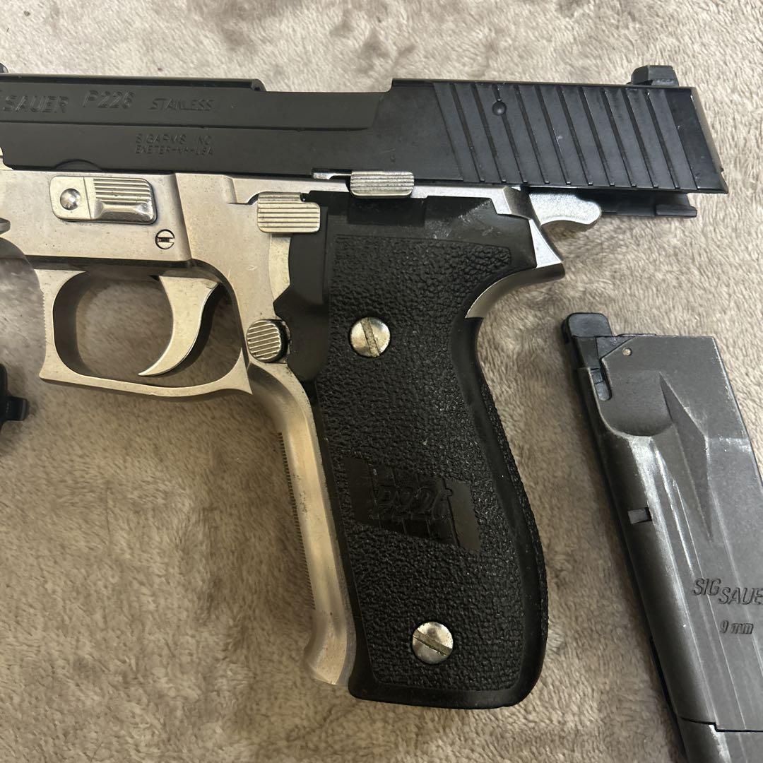 【即購入歓迎】東京マルイSIGSAUER P226 ステンレススチール ガスガン