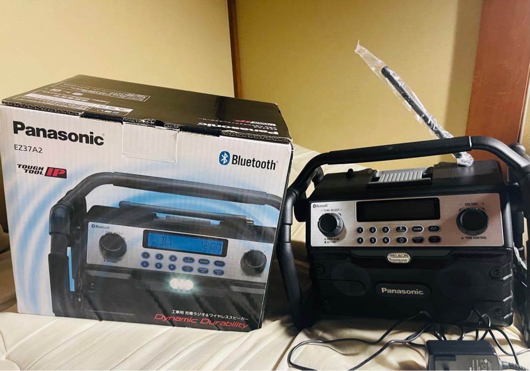 年中無休PANASONIC EZ37A2 工事用充電ラジオ&ワイヤレススピーカー