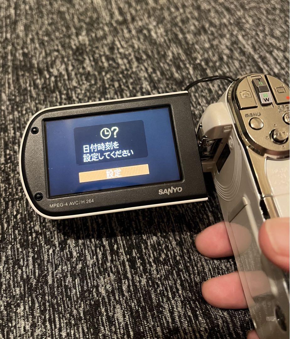 【動作確認済み】SANYO Xacti DMX-CG100 デジタルビデオカメラ